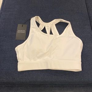 NVGTN sports bra white size small